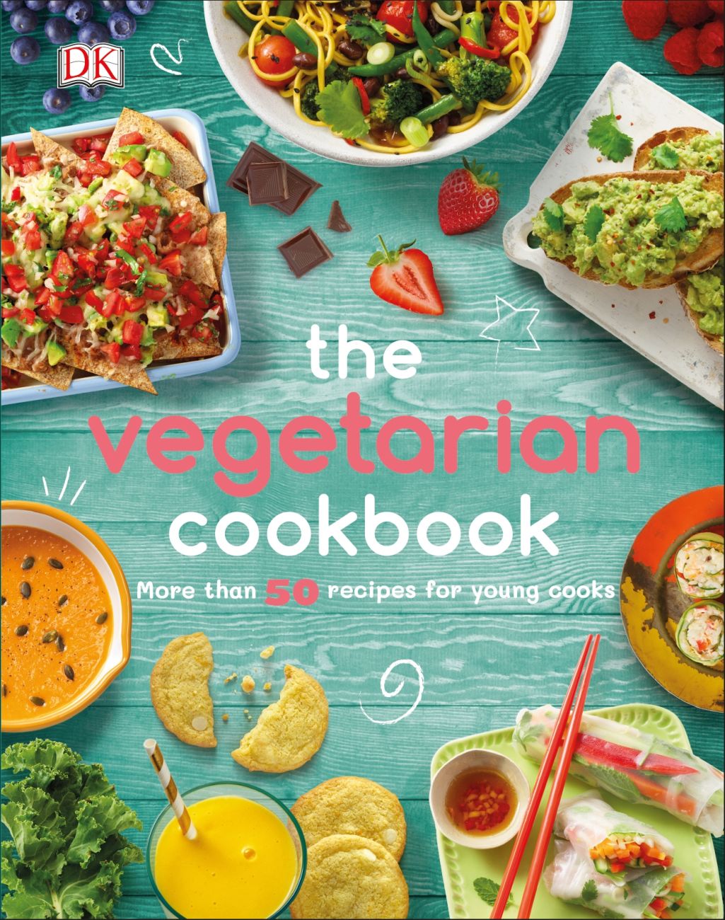 DK The Vegetarian Cookbook 50m Recipes For Young Chefs Rainbow