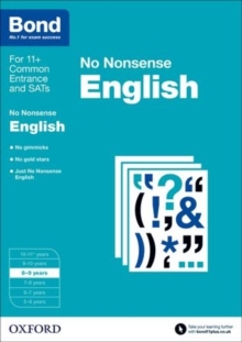 Bond: English: No Nonsense workbooks for ages 5 – 11
